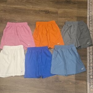 Nike Kids Shorts Set - Pink, Orange, Gray, White, Blue